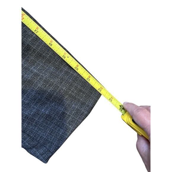 HUGO BOSS 38S Black Plaid "The James4" 100% Wool Hopsack Blazer $595 Sport Coat - Picture 12 of 16